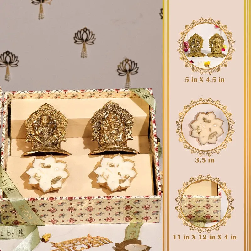 Gilded Bliss Diwali Hamper - Four Piece Set media 5