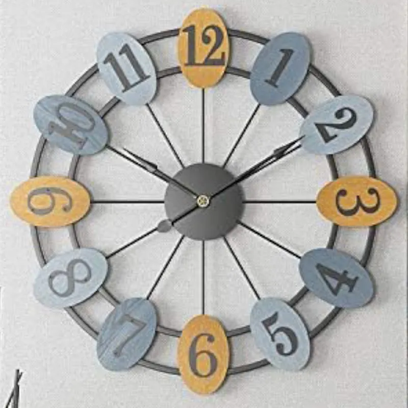 Willa Muticolor Wall Clock media 3