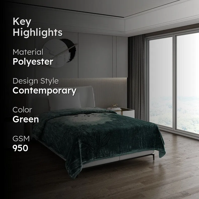 Monte Carlo Emerald Dream Blanket - 950 GSM media 2