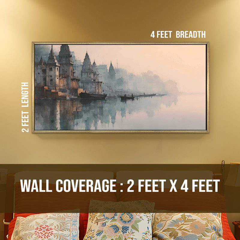 Rosy Twilight of Kashi Wall Art media 8