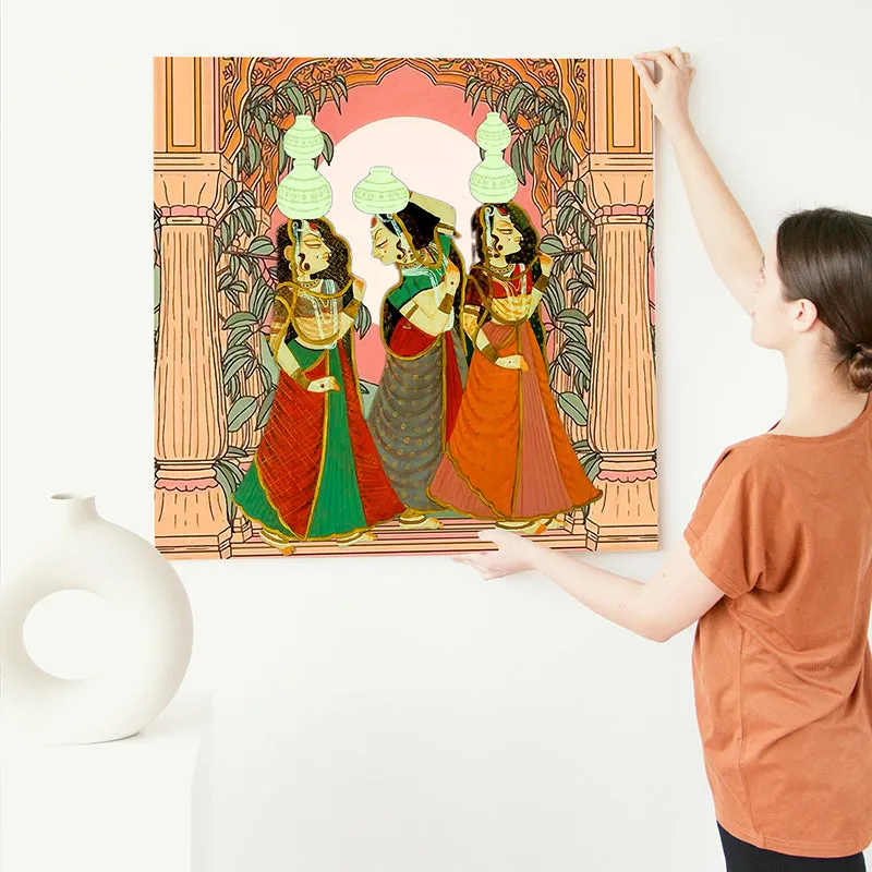Graceful Carriers Canvas Wall Art media 6