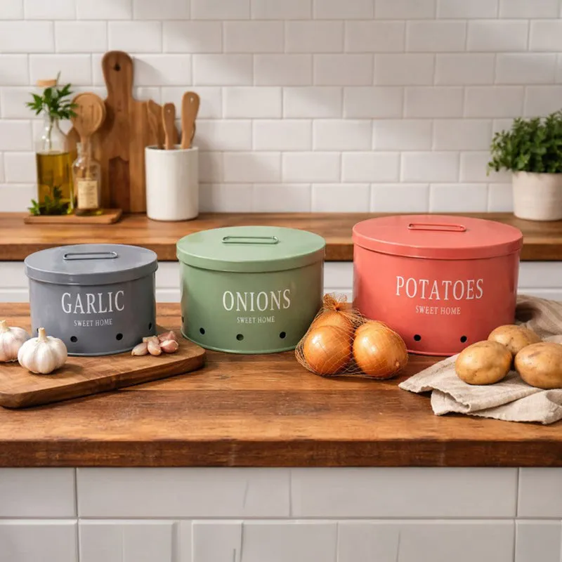 Harvest Hold Cyl Iron Container (500 mL/1500 mL/3000 mL) - Set of Three media 1