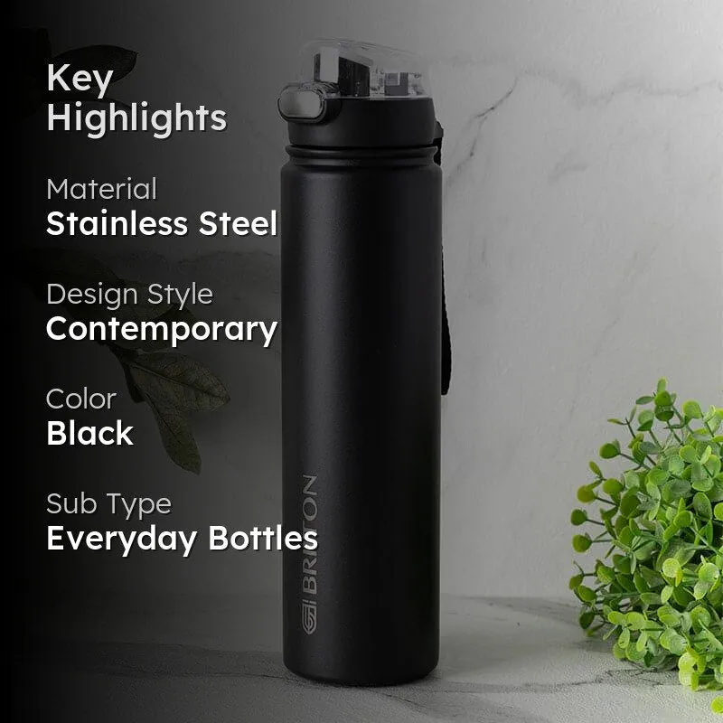 Harpo Sip Water Bottle (Black) - 750 mL media 2