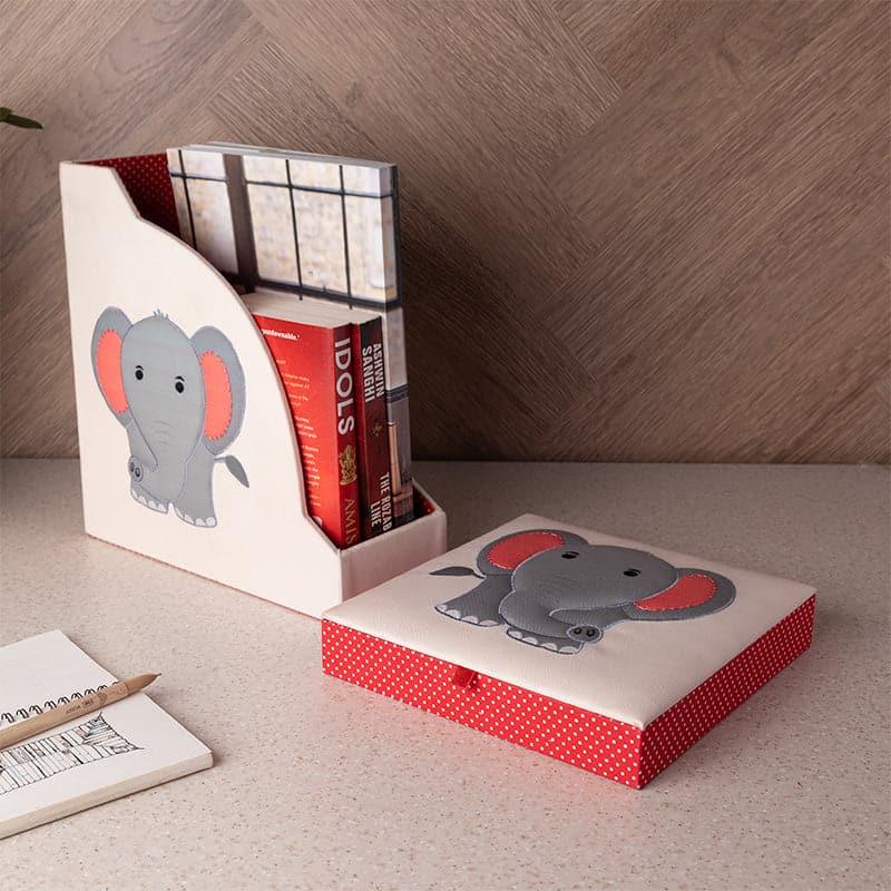 Jumbo Jill Organiser Set (Elephant Collection) - Set Of Two media 3