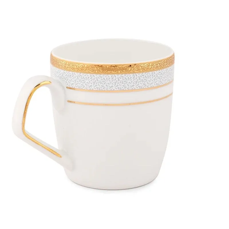 Gloriously Porcelain Coffee Mug (350 mL Each) - Set of Six media 4