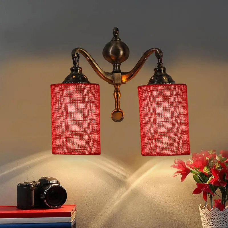 Lume Cylindrical Metal Wall Lamp media 1