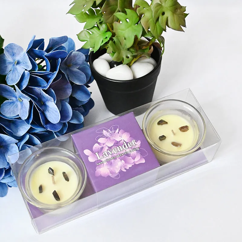 Solvyn Scented Candle (Lavender) - Set Of Two media 3