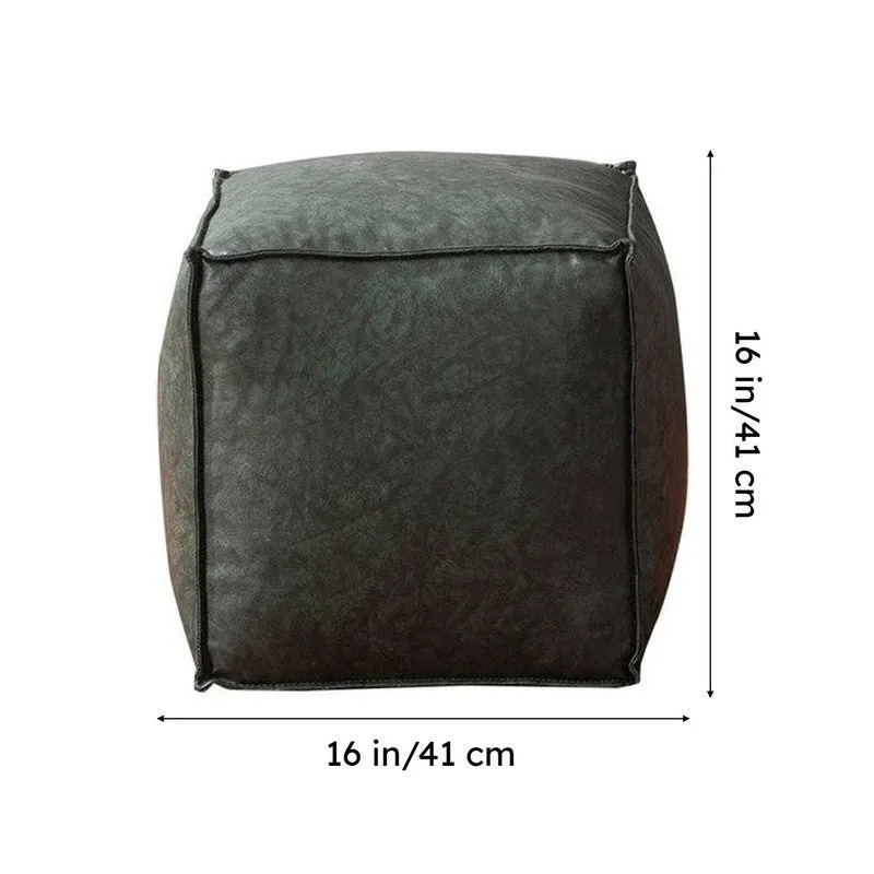 Balanced Proportion Pouffe (Green) - Set Of Two media 8
