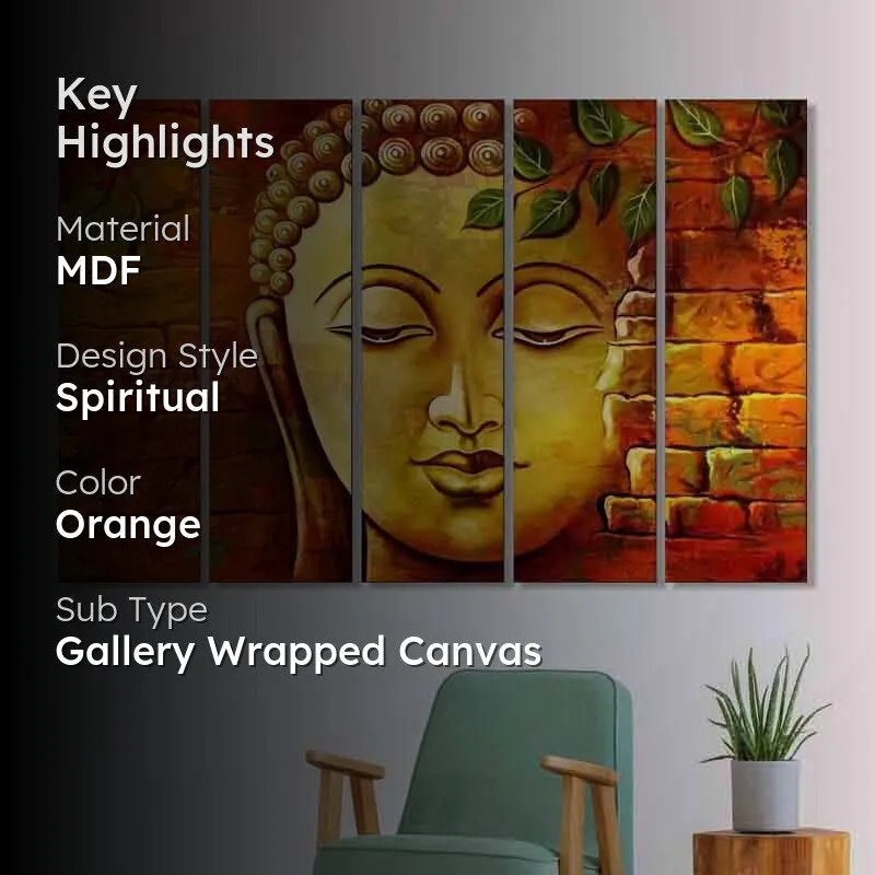 Nirvana Wall Art - Five Piece Set media 2