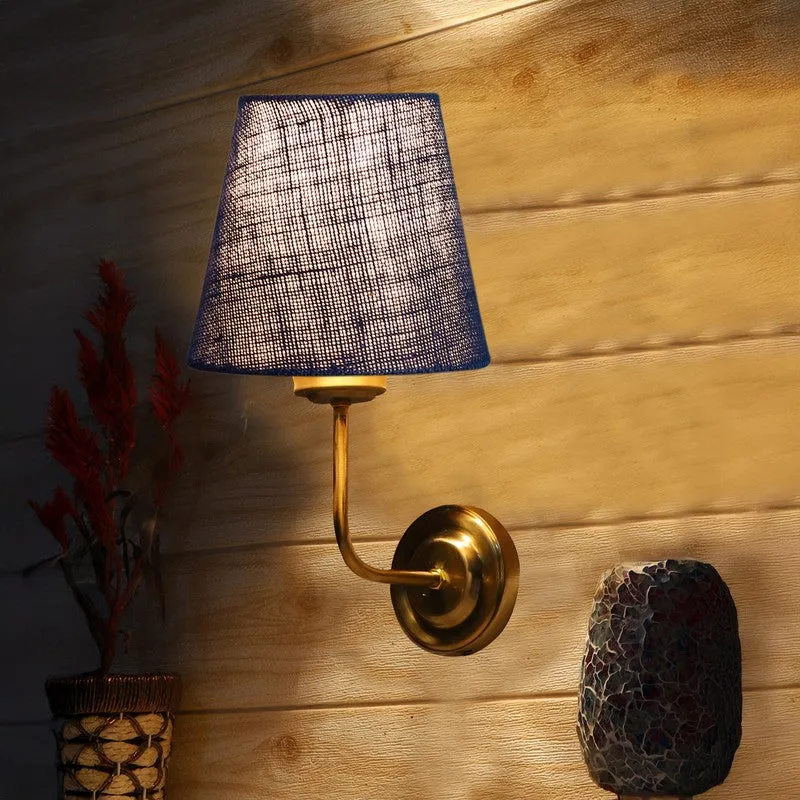 Lumoire Cone Metal Wall Lamp - Blue media 4