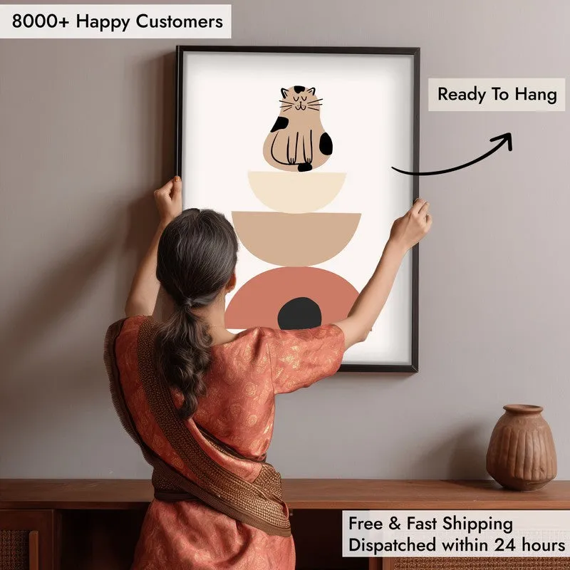 Whiskers Archival Canvas Wall Art - Black Frame media 6