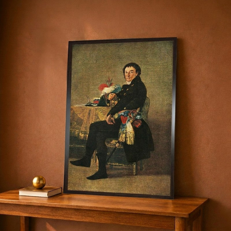 Fernando Guillemardet c1798 (1938) Canvas Wall Painting - 12 x 18 Inches