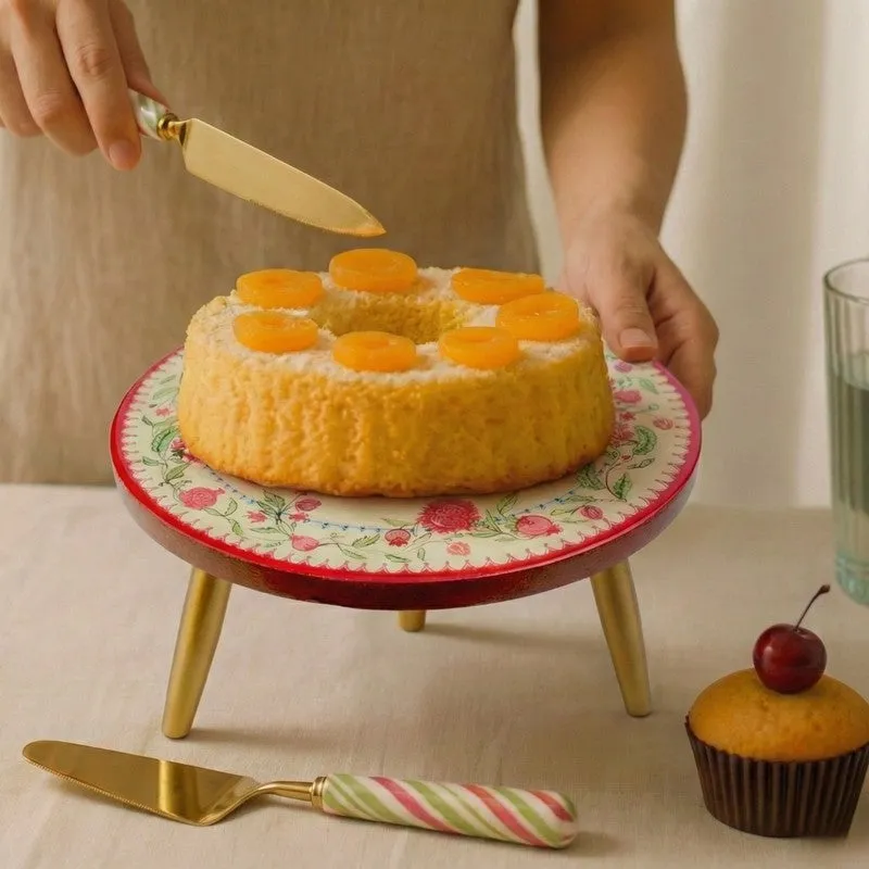 Classic Bloom Cake Stand - Multicolor media 3