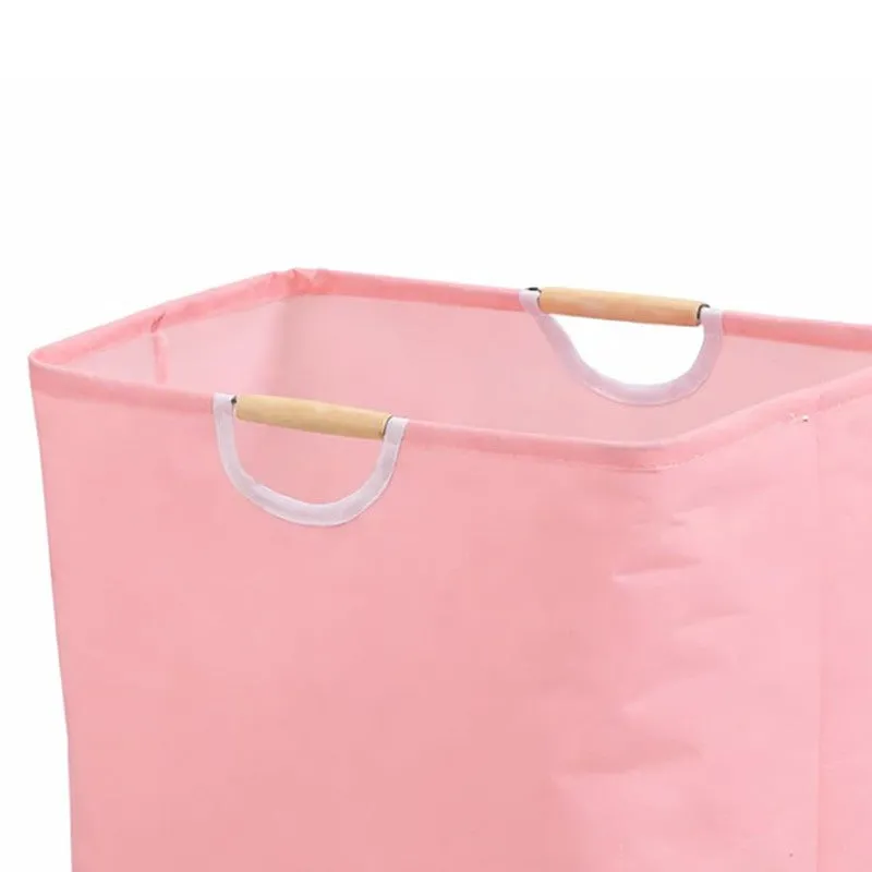 Soft Stack Laundry Basket - Pink media 4
