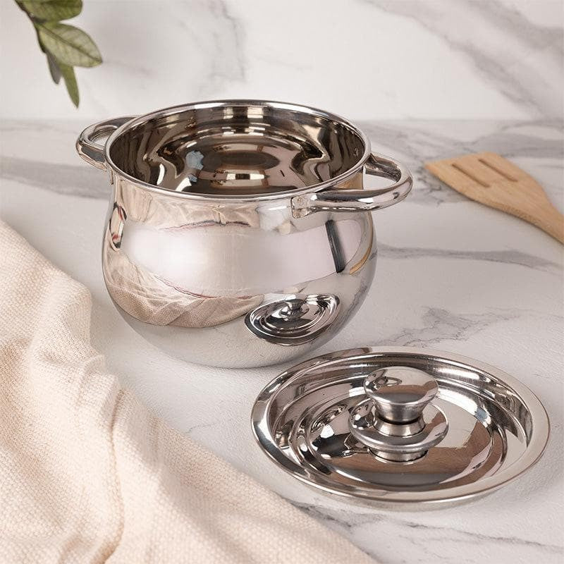 Suka Handi With Lid - 1700 mL / 6 Inches media 4