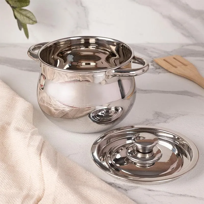 Suka Handi With Lid - 1700 mL / 6 Inches media 4