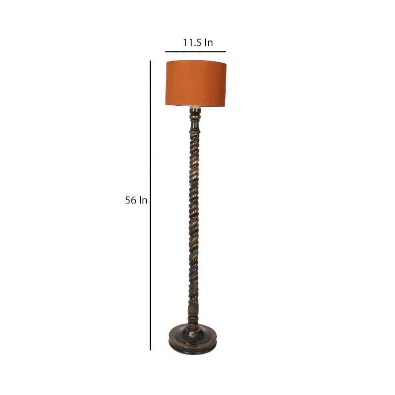 Moba Floor Lamp - Brown media 6