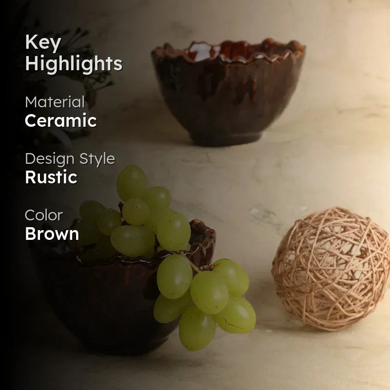 Sragen Edvo Handmade Snack Bowl - 250 ML media 2