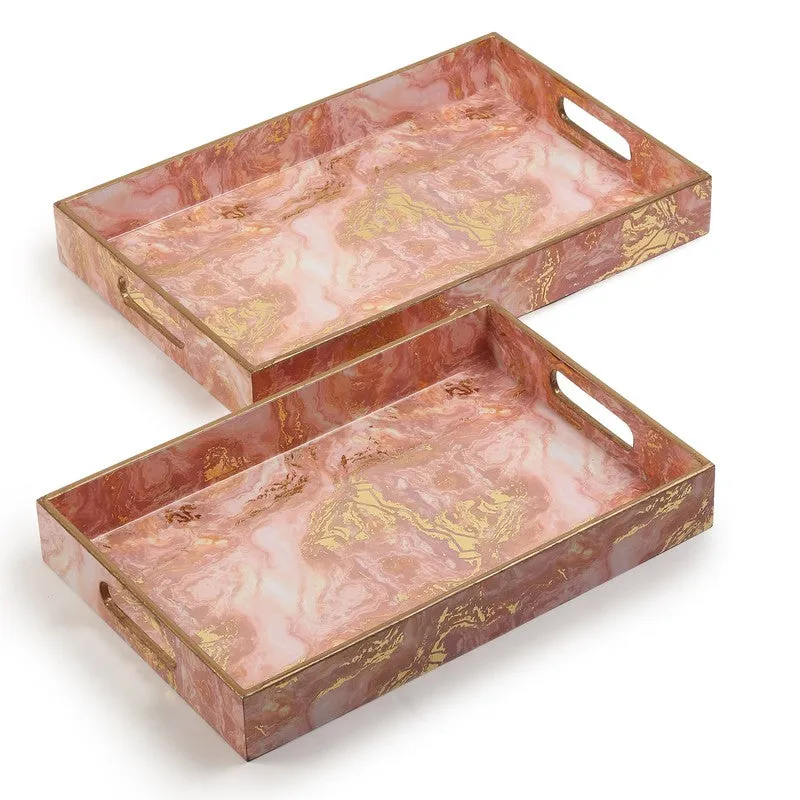 Rosyra Serving Trays - Set of Two media 6