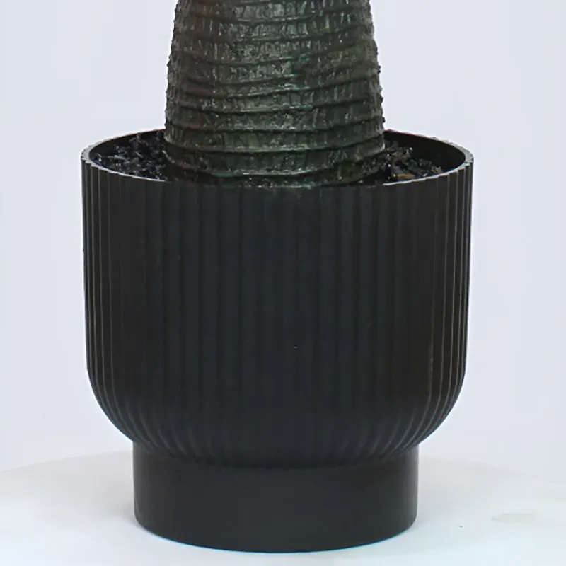 Forever Foliage Artificial Maple Plant With Black Plastic Pot - 1 ft media 3