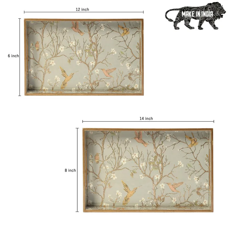Sterling Flight Wood Serving Tray - Set Of Two media 8