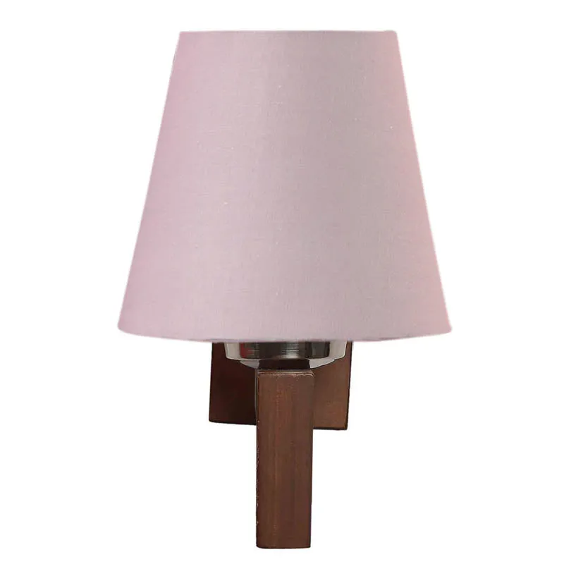 Roz Conical Wooden Wall Lamp media 7