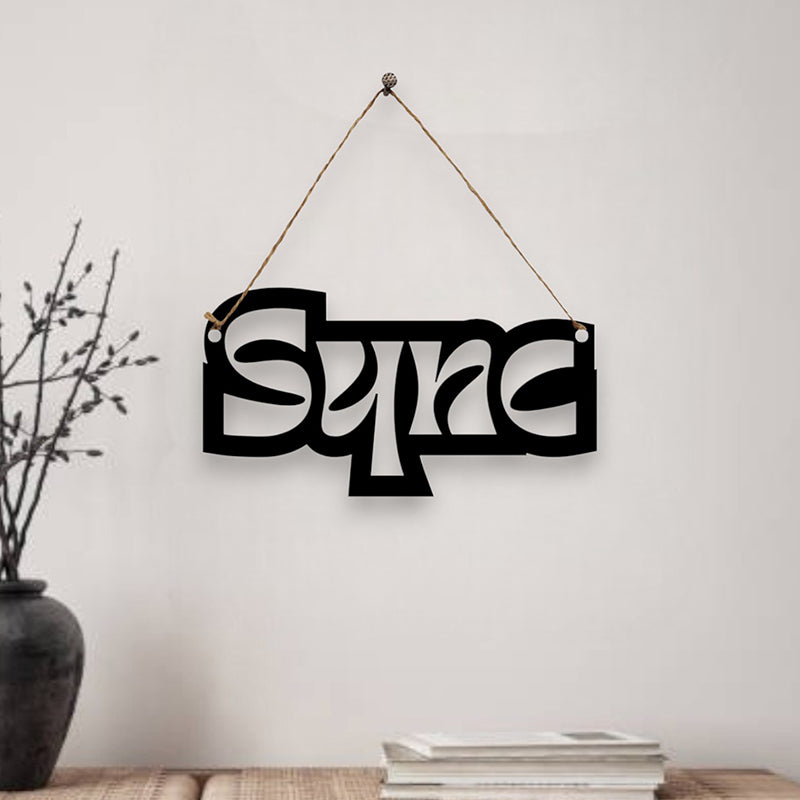 Sync Mild Steel Wall Accent