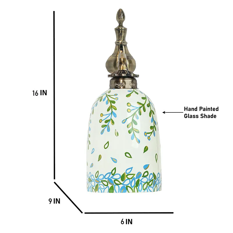 Petal Drops Hand Painted Wall Lamp media 8