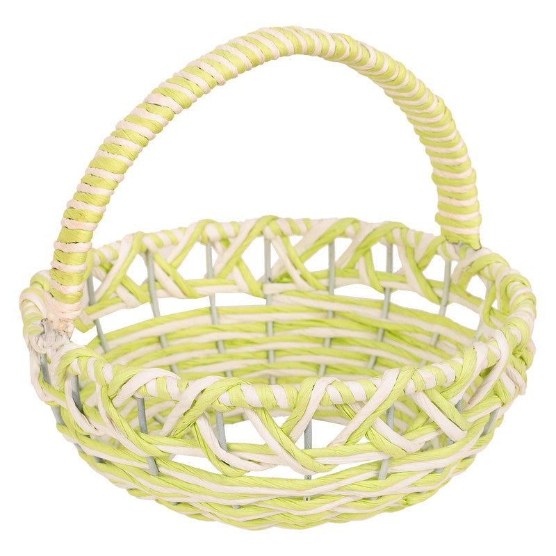 Fresh Bloom (Raffia,Metal) Fruit Basket media 7