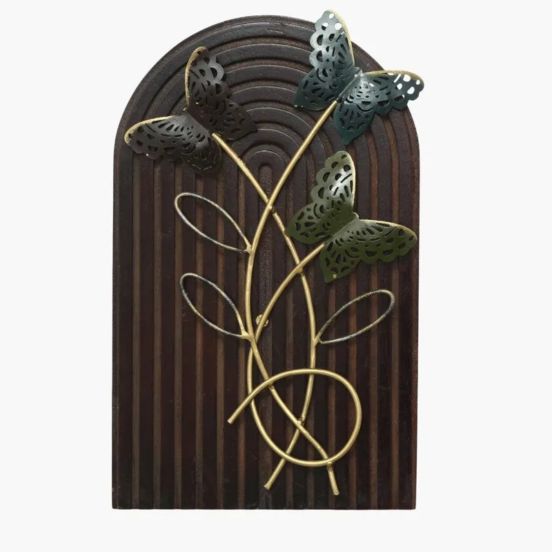 Butterfly Grove Metal & Wood Wall Accent media 3