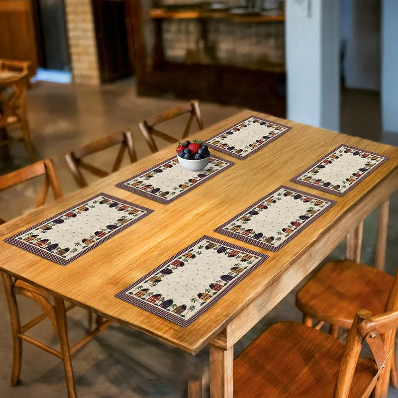 Palm Village Table Mat - Set Of Six media 1