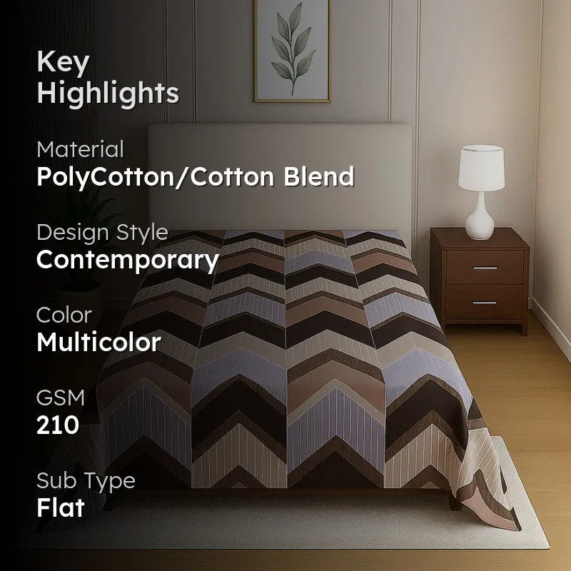 Plenox Bedsheet - 210 TC media 2