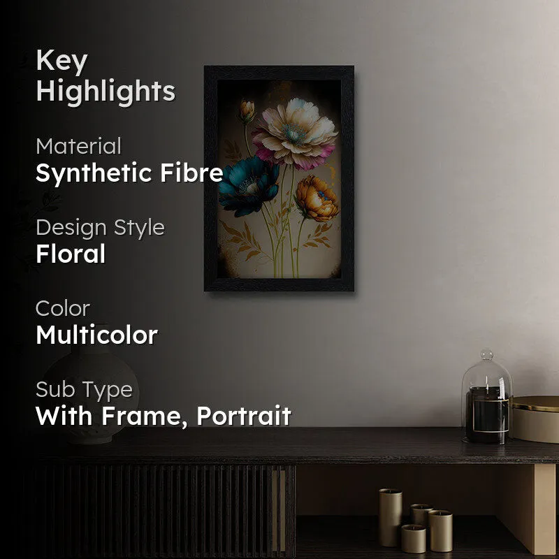 Aurum Fleur Relief Wall Painting media 2
