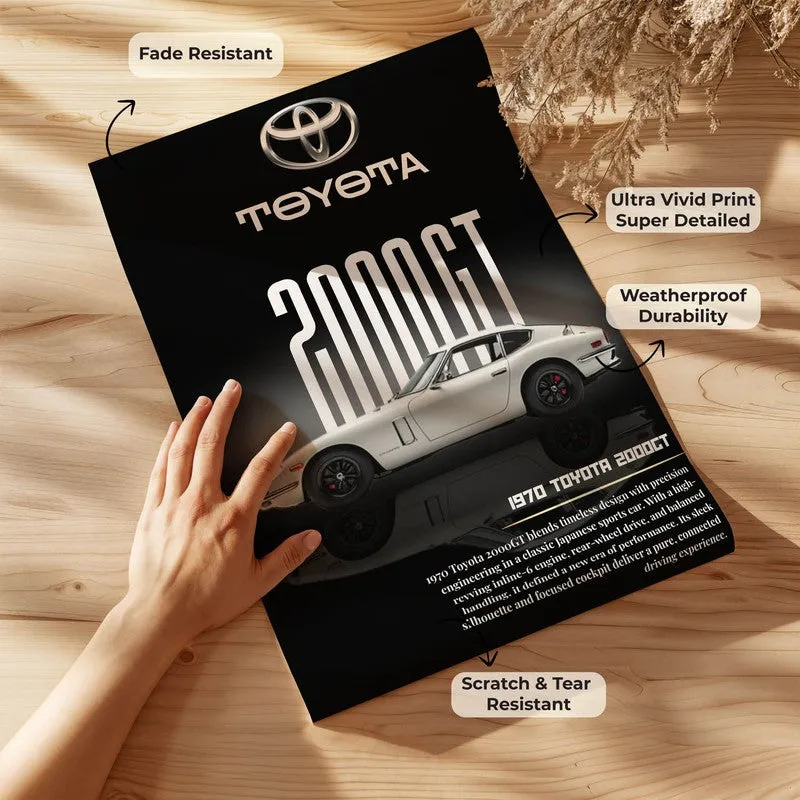 2000GT Elegance Wall Poster media 8