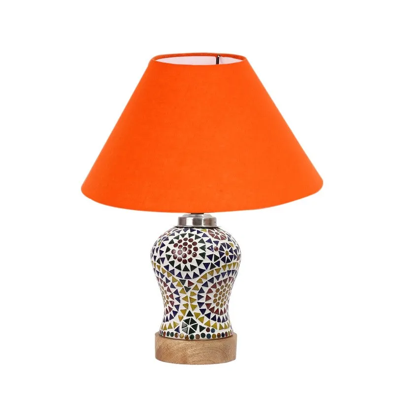 Ambexa Wooden Table Lamp - Multicolor media 5