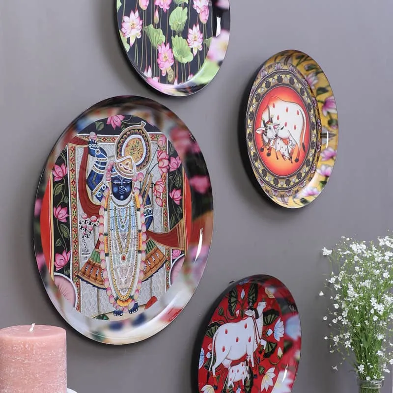 Divine Glory Iron Wall Plates - Set Of Four media 3