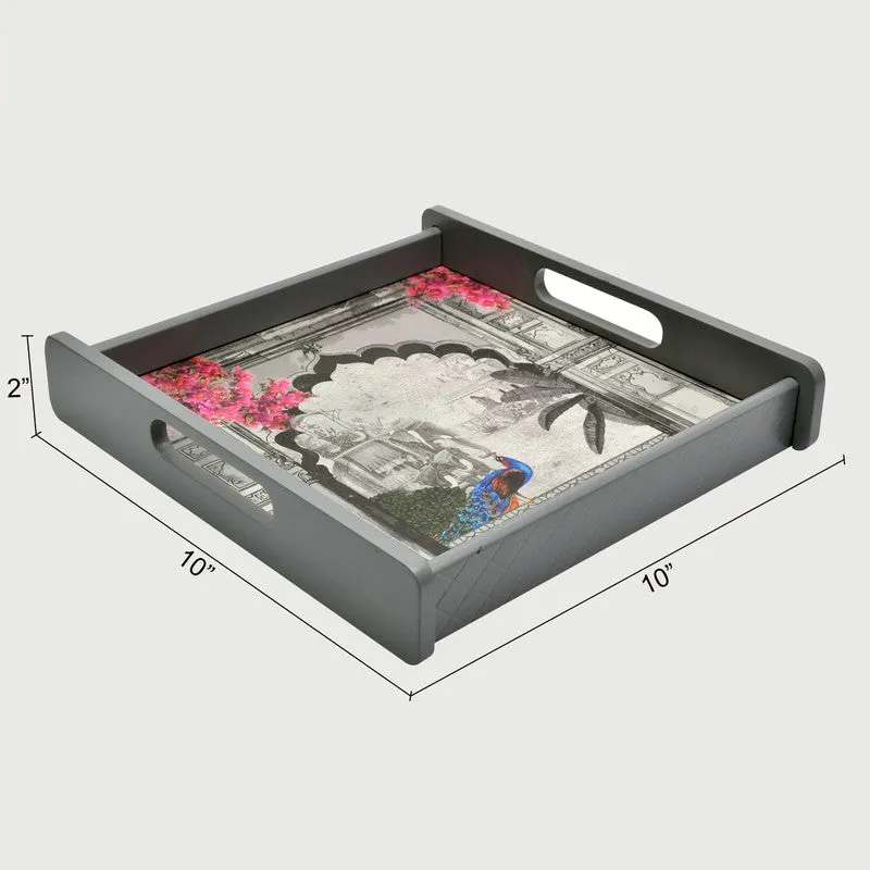 Nuvin Wooden Serving Tray media 8