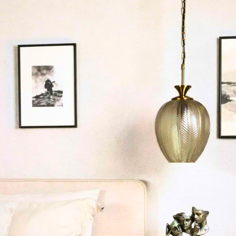 Antum Iron Ceiling Lamp - Smokey Gold media 4