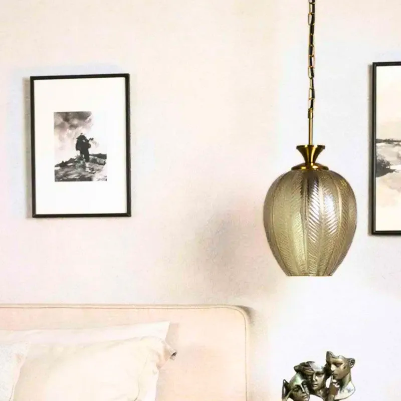 Antum Iron Ceiling Lamp - Smokey Gold media 4