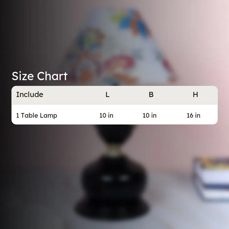 Nordlys Link Printed Iron Table Lamp - Multicolor media 5