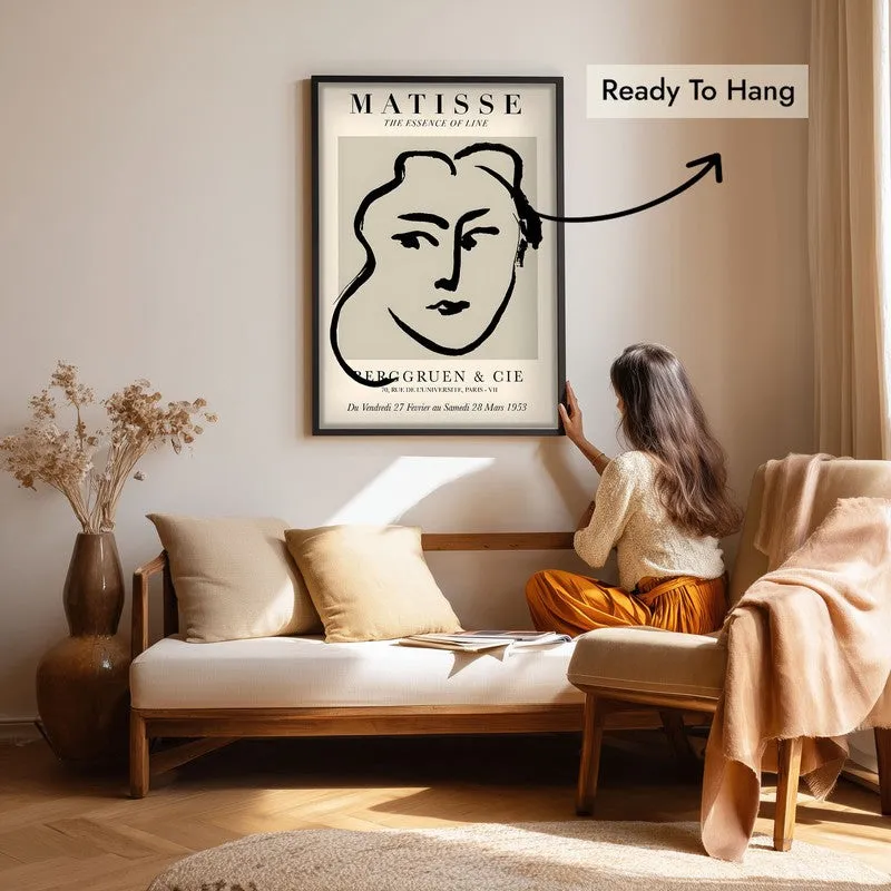 Poetry of Reduction Canvas Wall Painting With Black Frame media 7