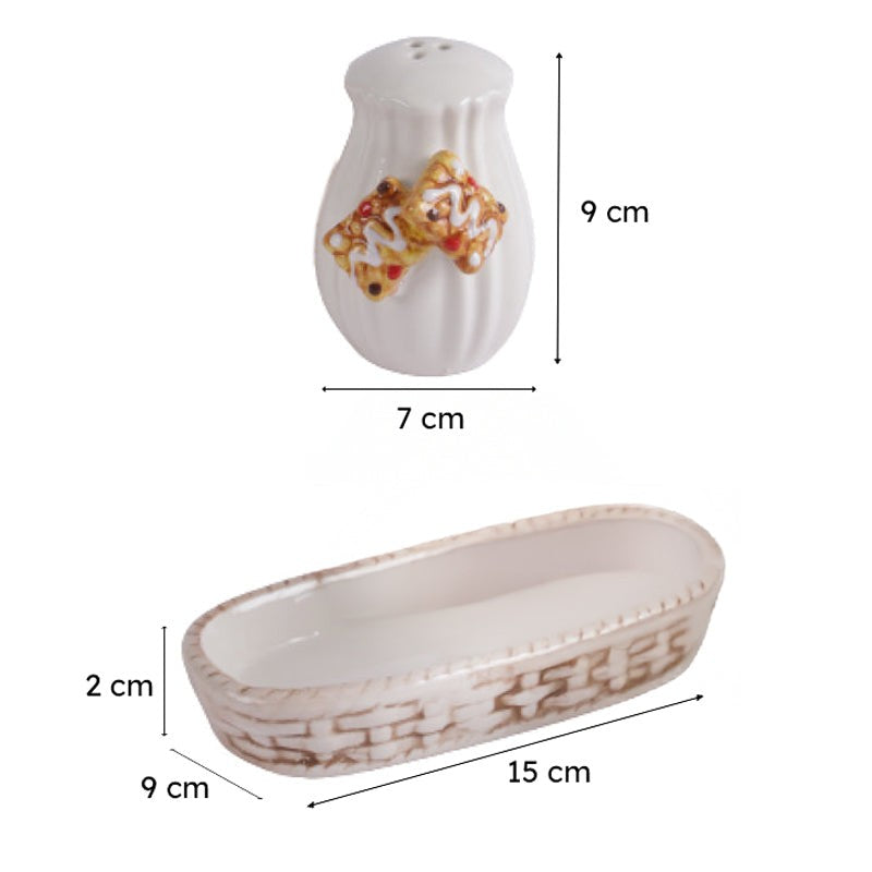 Cookie Tart Salt & Pepper Shaker - Three Piece Set image 8