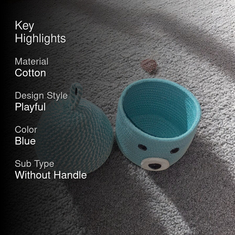 Storia Cotton Storage Basket media 2
