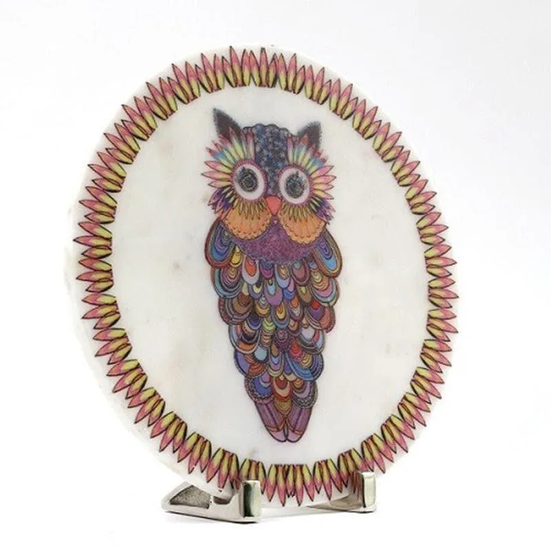 Owlsome Marble Showpiece media 3