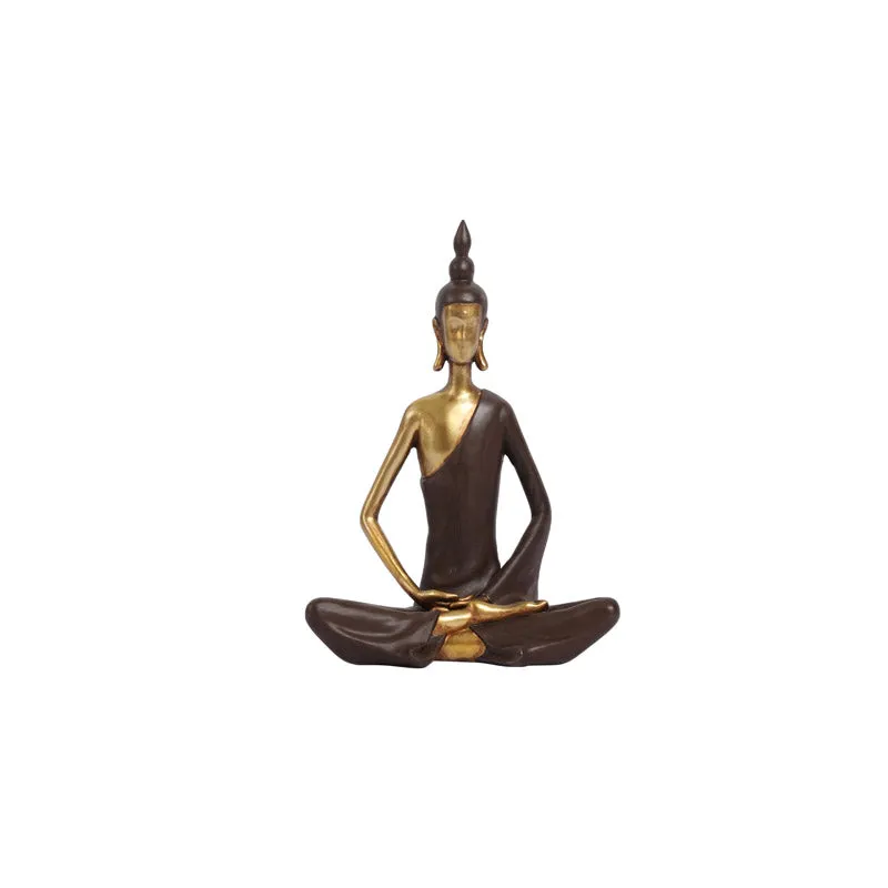 Meditating Buddha Harmony Showpiece media 5