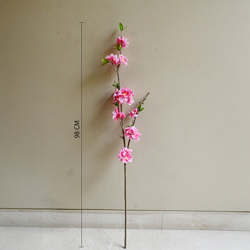 Lunis Artificial Flower Stick (Pink) - Set Of Two media 6
