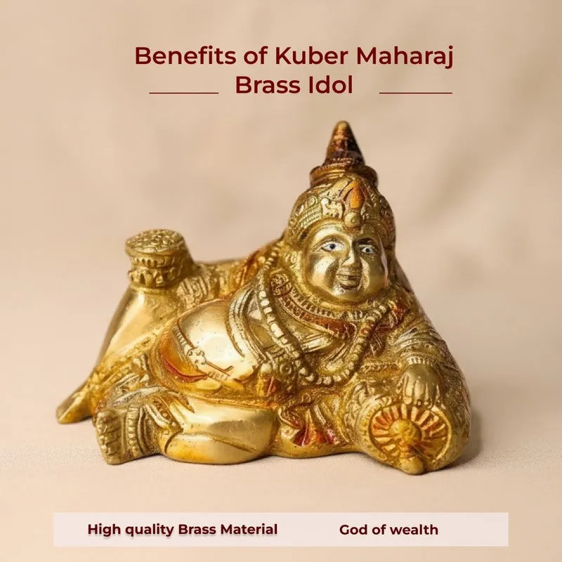 Kuber Maharaj Brass Idol media 6