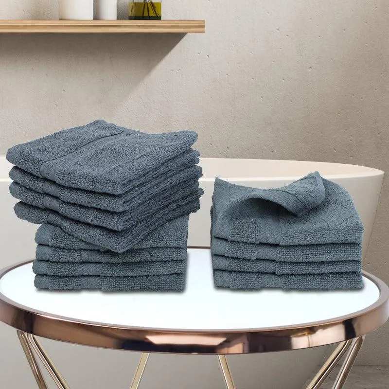 Miorah Face Towel (Grey) - Set Of Twelve media 1