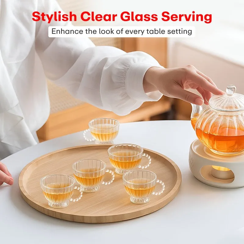 Rioware CrystalTreat Glass Dessert Bowl (160 mL Each) - Set Of Six media 5