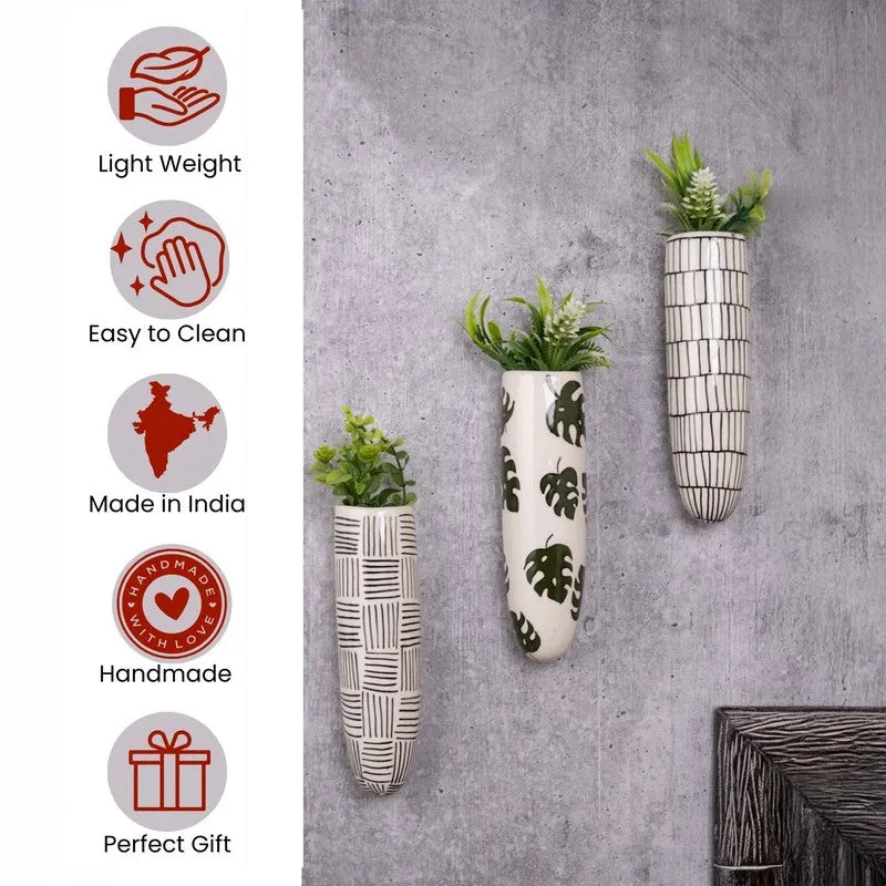 Zenvira Ceramic Planters - Set Of Three media 7